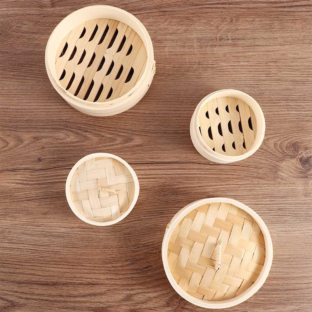 Steamer Bamboo Set - Корзина для димсамов 10/15/20 см с