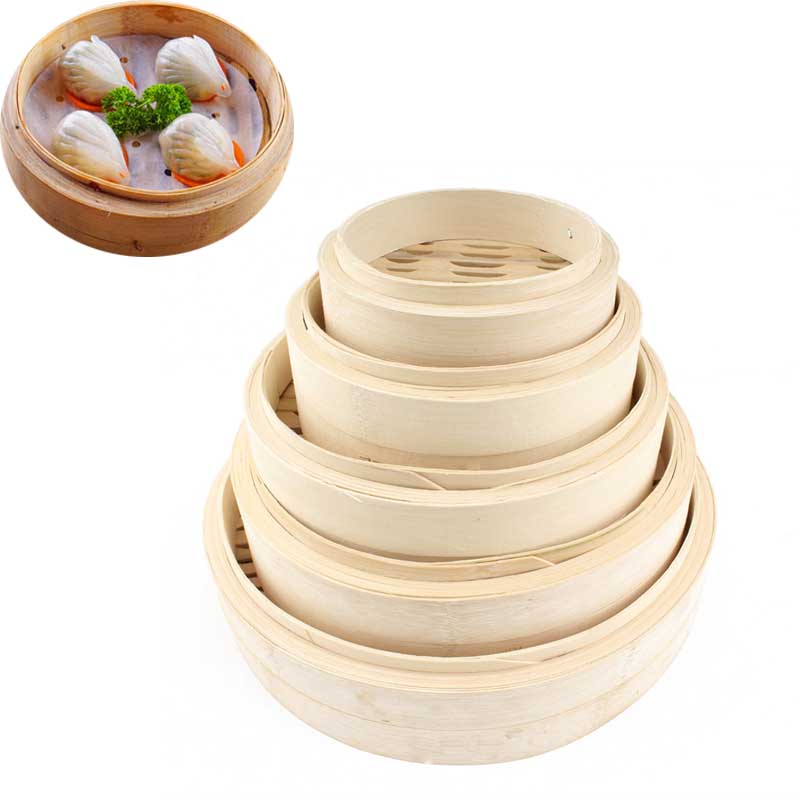 Steamer Bamboo Set - Бамбуковая корзина для пароварки, подставка для