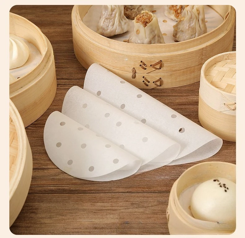 Steamer Bamboo Set - 100 шт., пищевая одноразовая бумага для