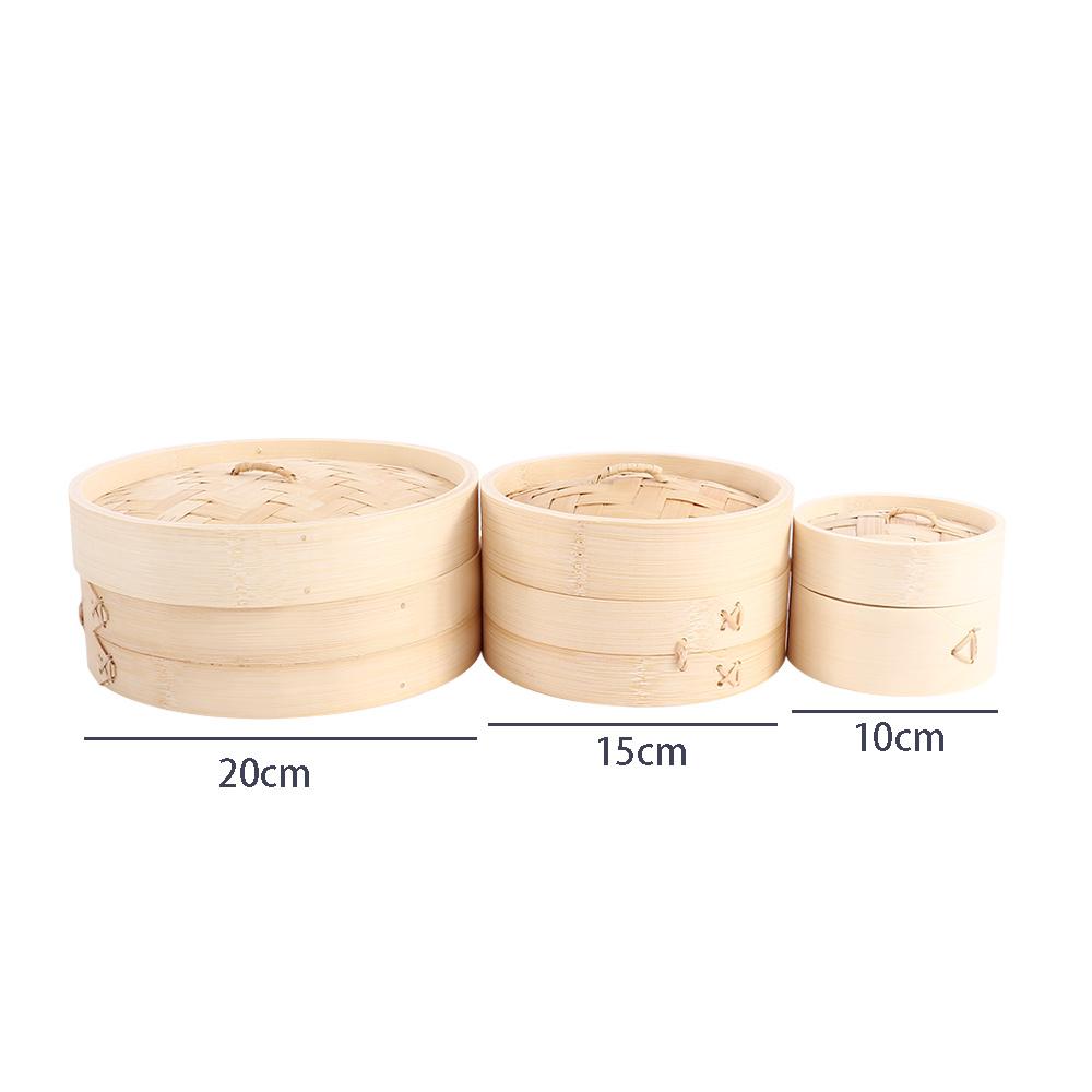 Корзина для димсамов 10/15/20  – обзор и цена Steamer Bamboo Set
