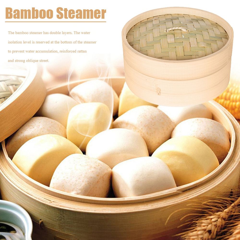Китайская пароварка для пельме – обзор и цена Steamer Bamboo Set