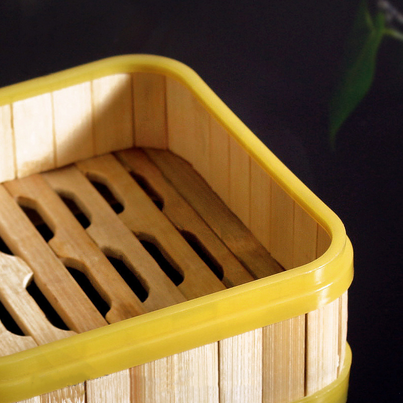 Бамбуковая квадратная корзина  – обзор и цена Steamer Bamboo Set