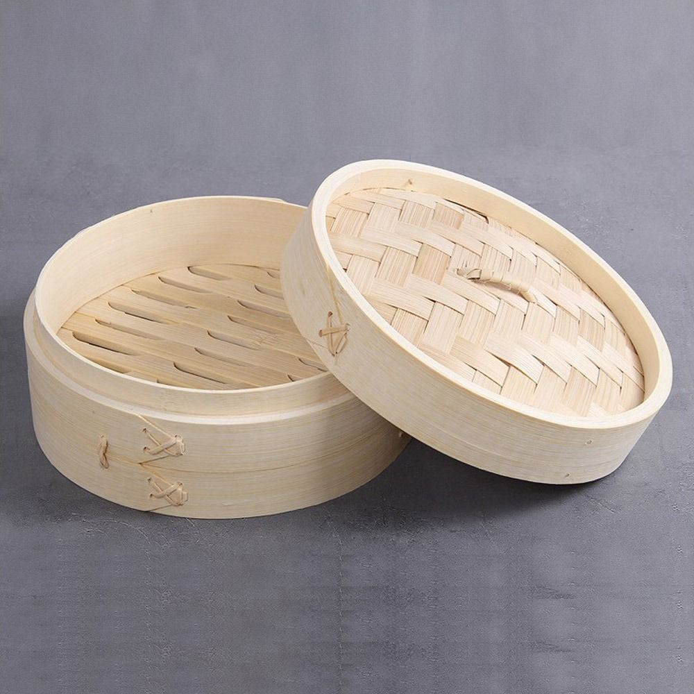 Китайская пароварка из бамбука – обзор и цена Steamer Bamboo Set