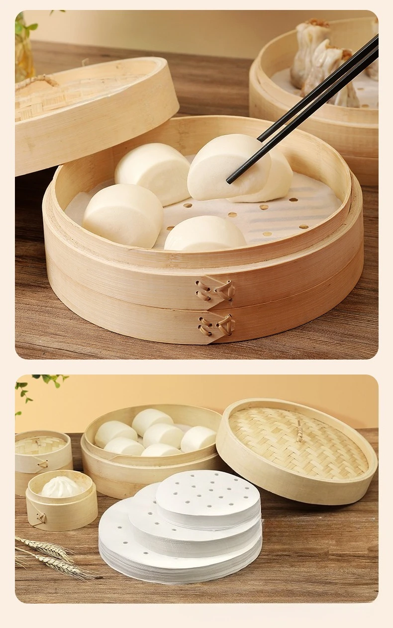 100 шт., пищевая одноразовая б – обзор и цена Steamer Bamboo Set
